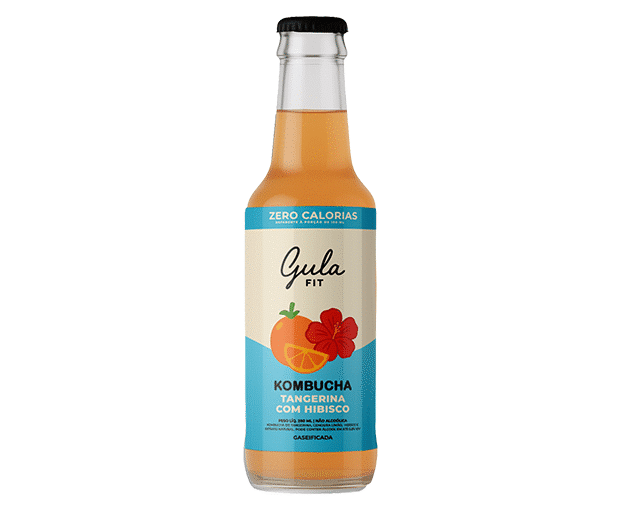 KOMBUCHA TANGERINA E HIBISCO - 280ML