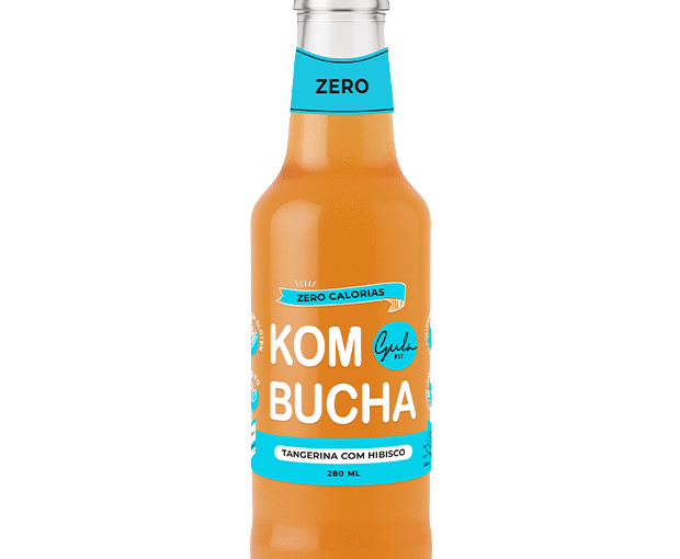 KOMBUCHA TANGERINA E HIBISCO - 280ML