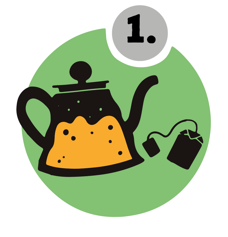 Fazemos o chá verde