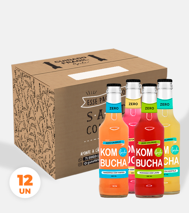 COMBO 12 KOMBUCHAS MISTAS - 280 ML