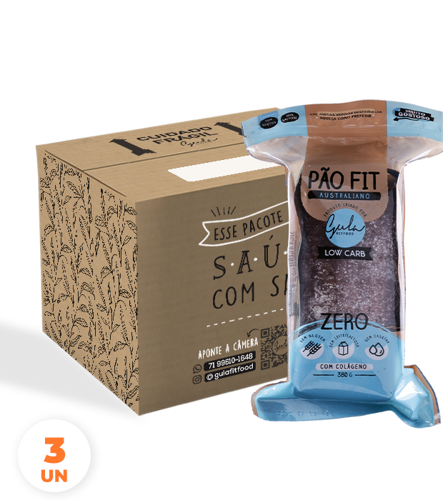 COMBO 3 PÃES AUSTRALIANO LOWCARB – 380G