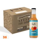 COMBO 36 KOMBUCHAS TANGERINA E HIBISCO - 280ML