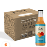 COMBO 6 KOMBUCHAS TANGERINA E HIBISCO - 280ML