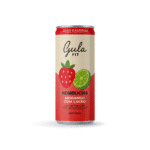 LATA KOMBUCHA MORANGO COM LIMÃO - 269 ML