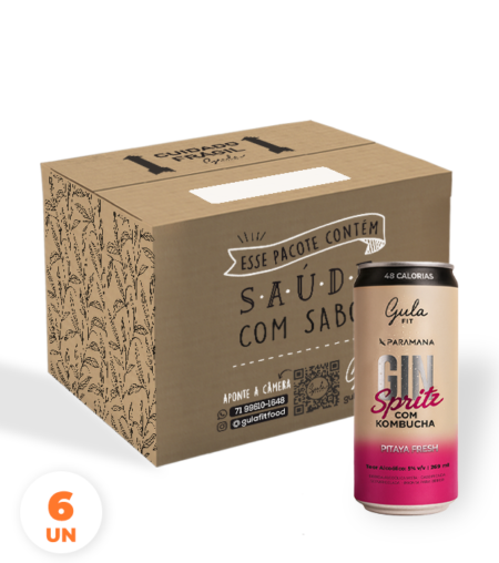 COMBO 6 UNDS GIN SPRITZ  - PITAYA FRESH - 269 ML