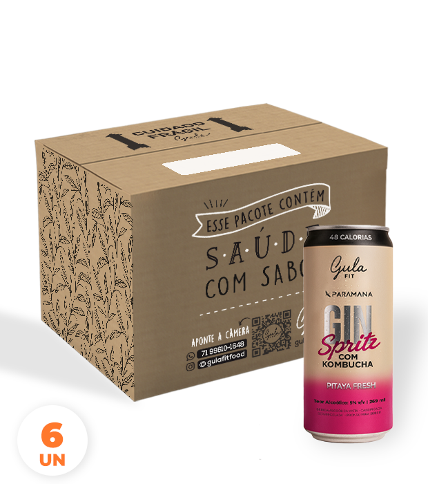 COMBO 6 UNDS GIN SPRITZ  - PITAYA FRESH - 269 ML