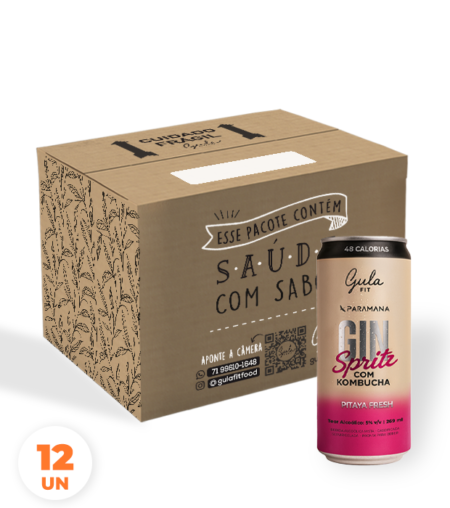 COMBO 12 UNDS GIN SPRITZ  - PITAYA FRESH - 269 ML