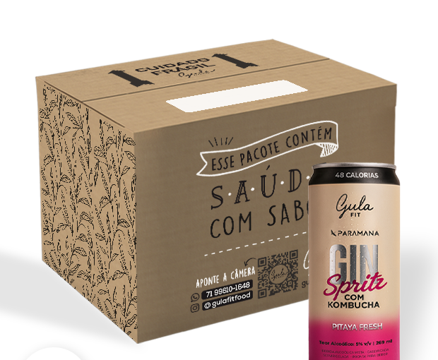 COMBO 12 UNDS GIN SPRITZ  - PITAYA FRESH - 269 ML