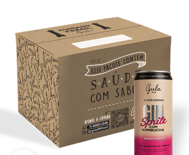COMBO 6 UNDS GIN SPRITZ  - PITAYA FRESH - 269 ML