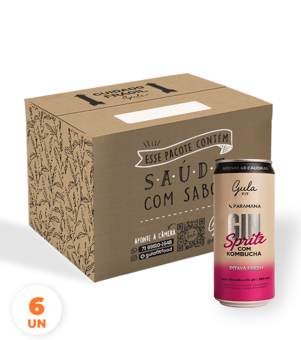 COMBO 6 UNDS GIN SPRITZ  - PITAYA FRESH - 269 ML