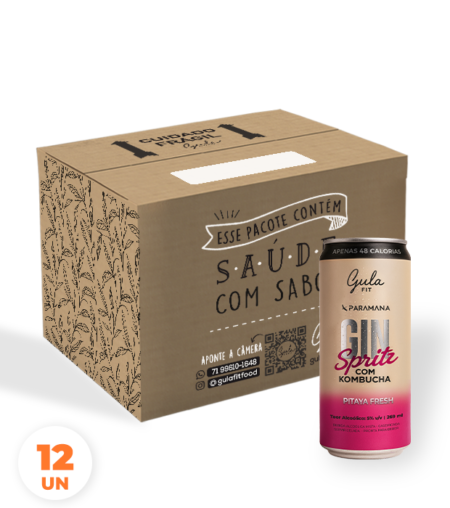 COMBO 12 UNDS GIN SPRITZ  - PITAYA FRESH - 269 ML